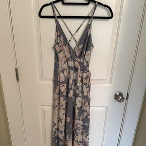 ASTR Floral Print Knee Length dress